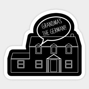 German Grandma Sticker